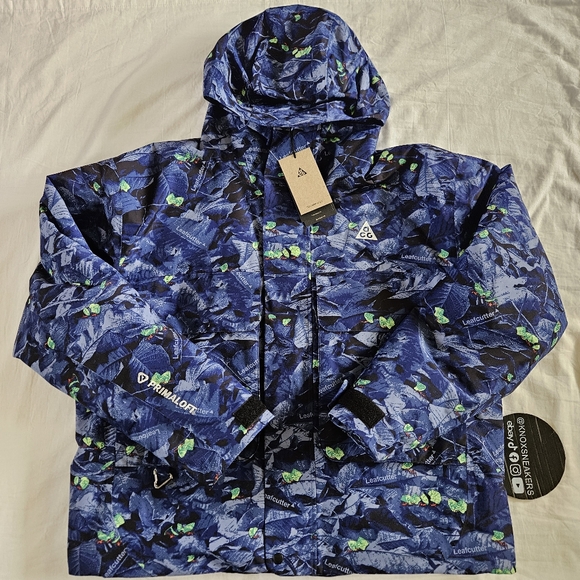 Nike ACG PrimaLoft Skull Peak Storm-FIT Blue Jacket HJ2487-410 Men's Size Small